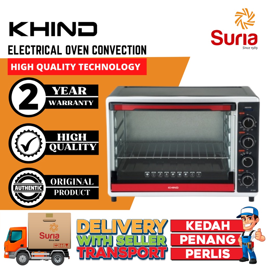 Khind/Sharp/Pensonic 23L/25L/35L/52L Electric Oven OT23B/OT5205/PEO