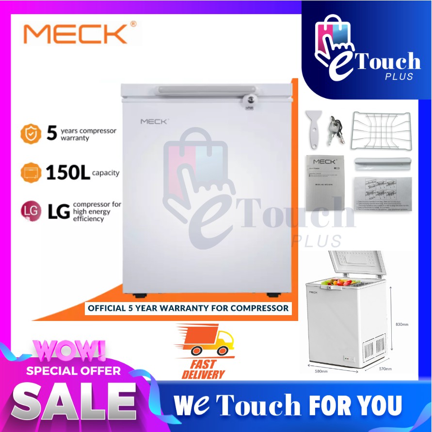 Elba/Sharp/Meck/Faber Dual Mode Chest Freezer EF-E1310(GR)/MFZ-100R6/FZ-F128N/MFZ-80R6 peti beku peti sejuk peti ais