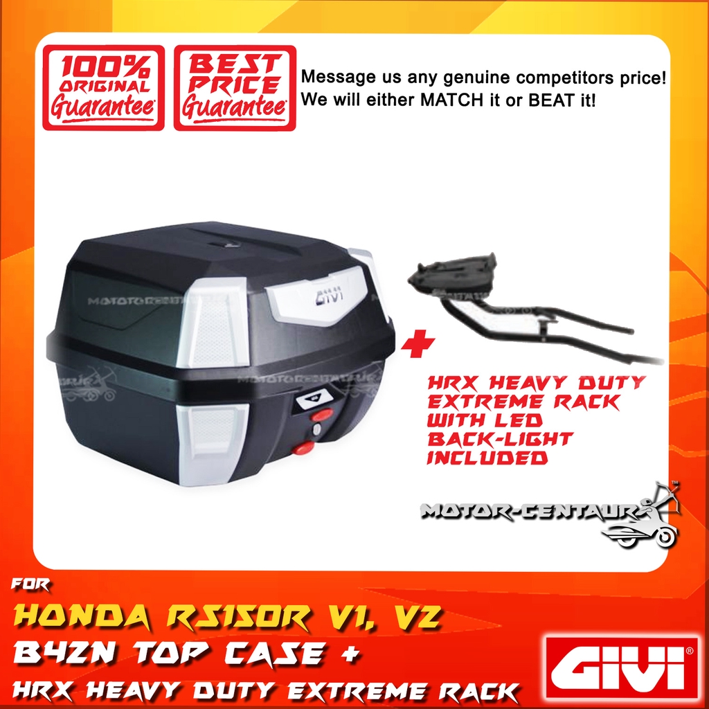 SET KOMBO KOTAK  BOX  GIVI B42N ANTARTICA TOP CASE GIVI 