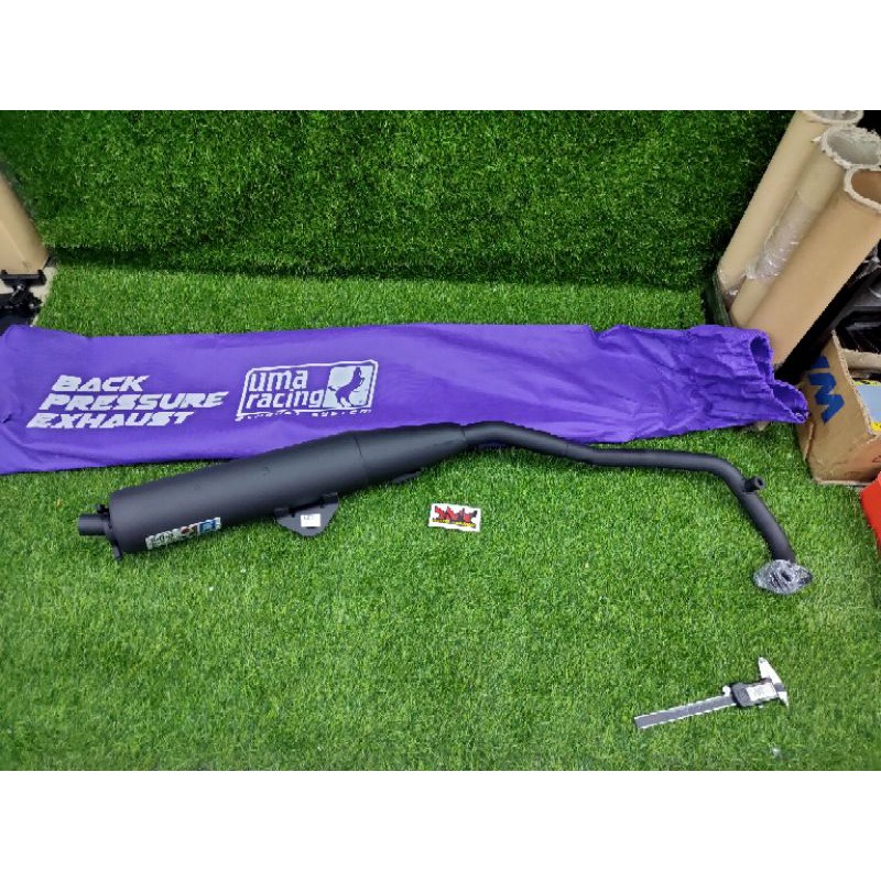 Uma Racing Exhaust Pipe Ekzos Y15 Y15ZR Back Pressure senyap bisu