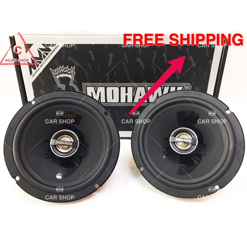 MOHAWK Car Audio M1625PRO M1 series car shopa 6 inch 2Way Coaxial