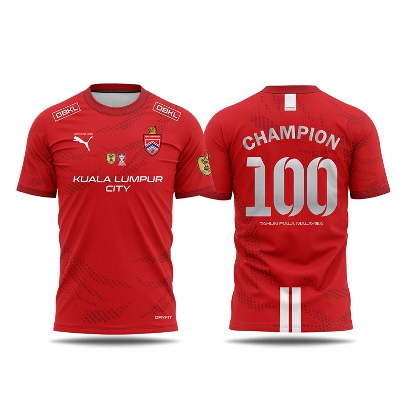 KL CITY CHAMPION KUALA LUMPUR PIALA MALAYSIA TM 2021 KL JDT JERSI BOLA ...