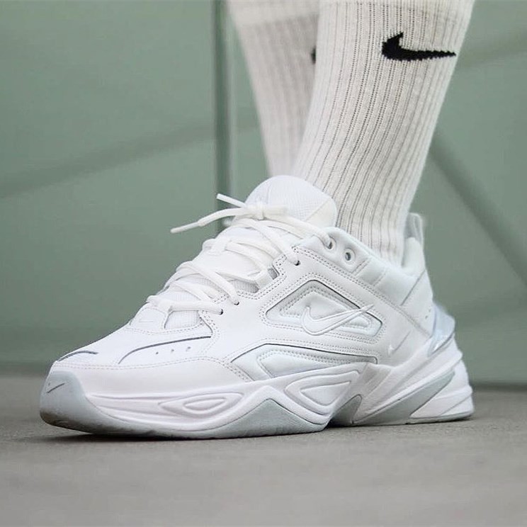 NIKE ZOOM 2K Tekno Crunky Shoes Casual Running Shoes WHITE | Shopee Malaysia