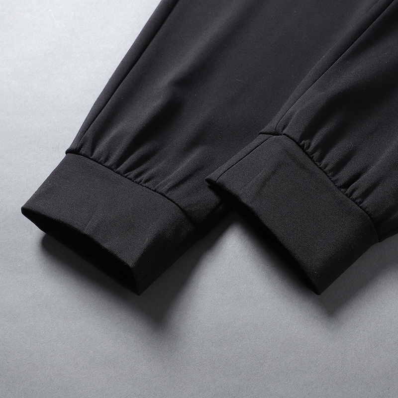 Quality Purpose Seluar Track Lelaki Slim Fit tracksuit slack Resilient Ice silk quick drying pants Tops Sales Have - Image 2