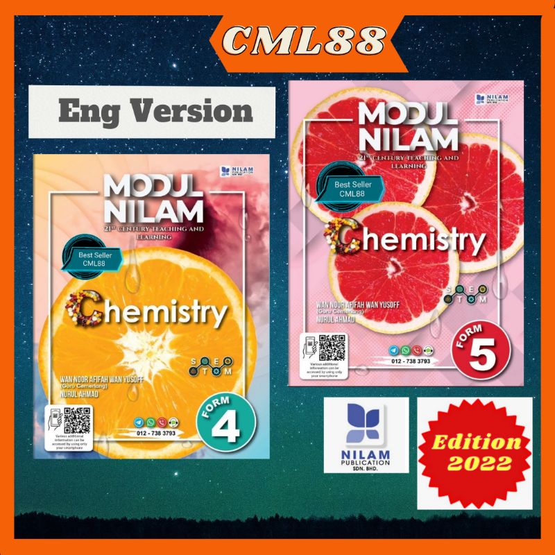 [CML88] Modul Nilam Chemistry Form 4 & Form 5 KSSM 2022  Nilam