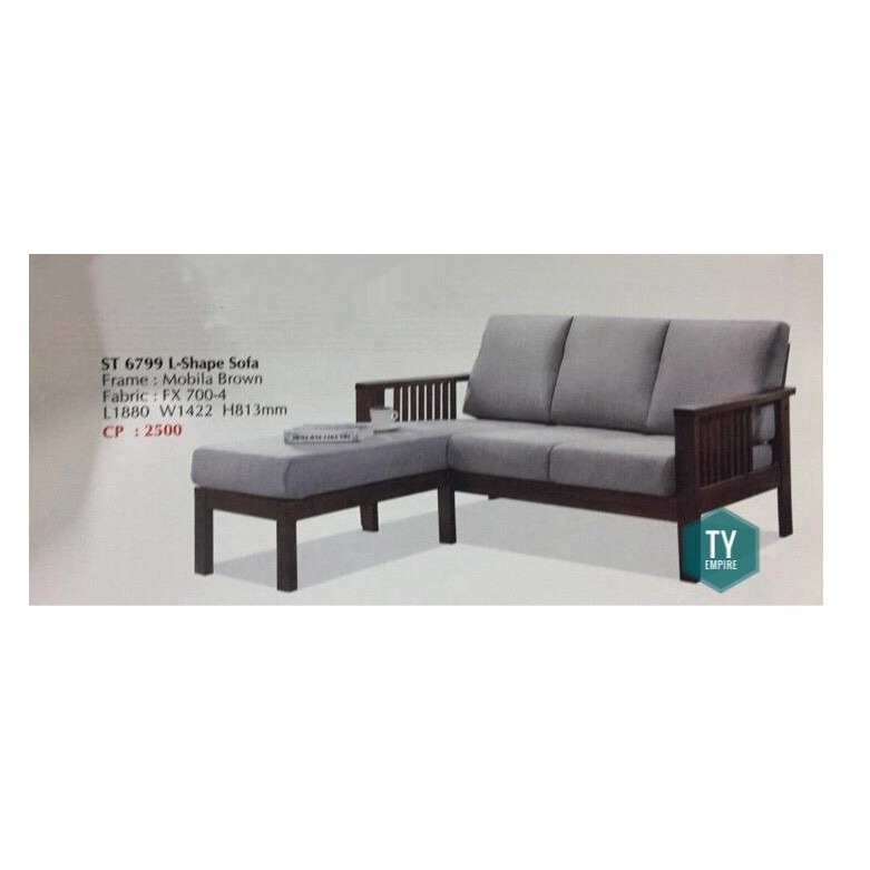 L Shape Sofa 3 seater Shopee Malaysia