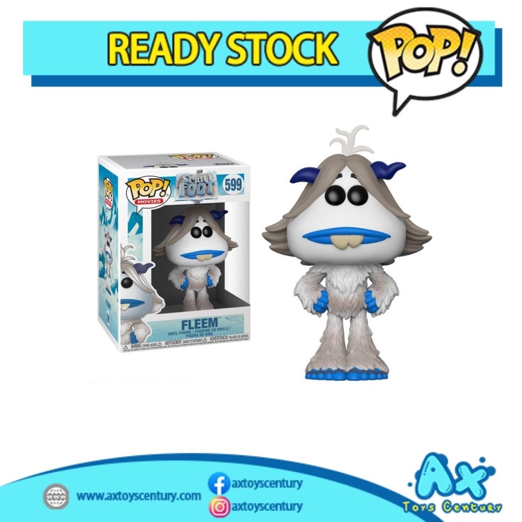Funko Pop! Movies: Smallfoot - Fleem #599 100% Genuine