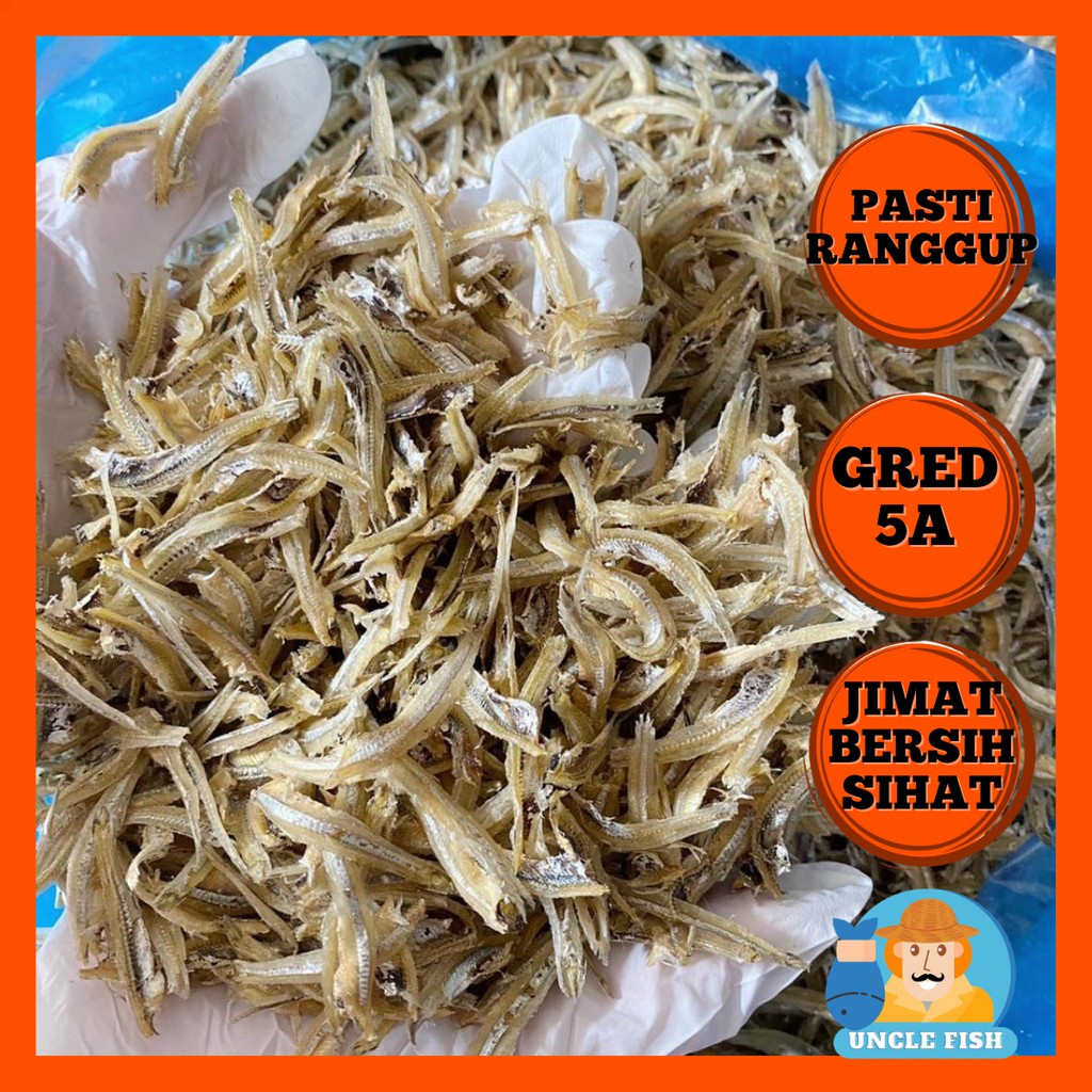 UNCLE FISH Ikan Bilis Mata Biru Kopek 5A Dried UNCLE FISH Ikan Bilis Mata Biru Kopek 5A Dried