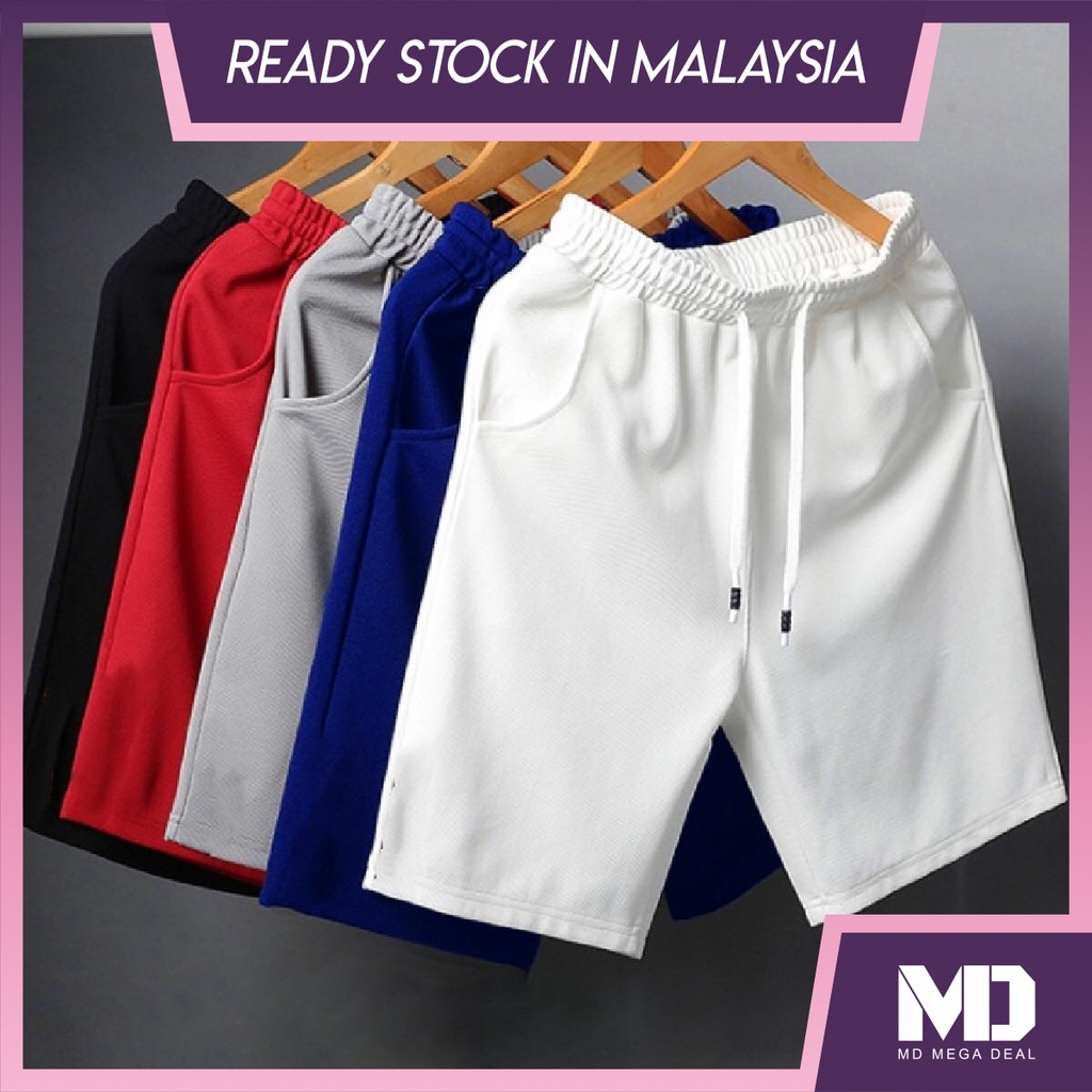 《Mega Deal》M-5XL Men Short Pants Sport Shorts Beach Shorts Casual Fashion Men Pants Seluar Pendek Lelaki Men's Pant