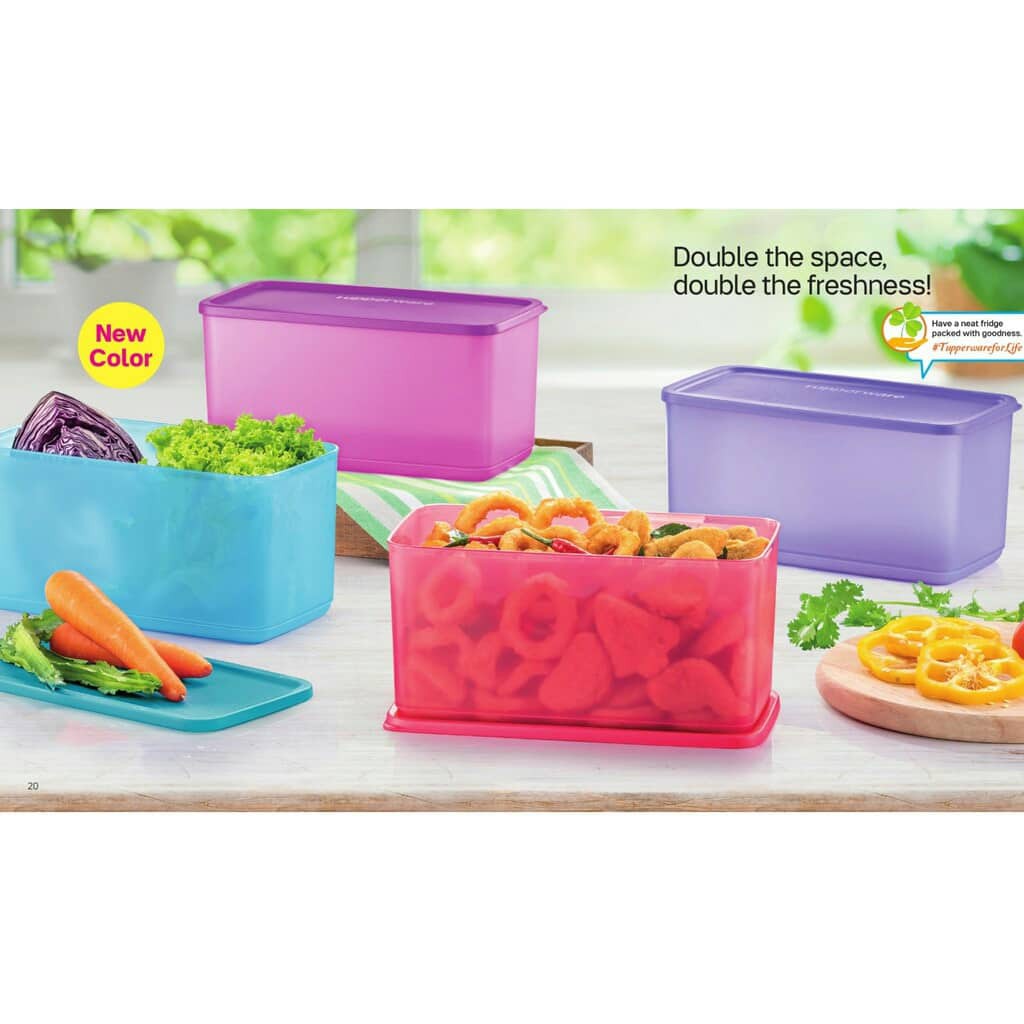 Tupperware (4pcs) Big Box O` Freshness 3.1L Fresh & N Cool Set