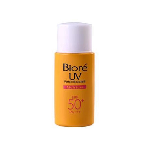 Biore Uv Perfect Protect Milk Moisture Spf50 Pa 25ml Shopee Malaysia