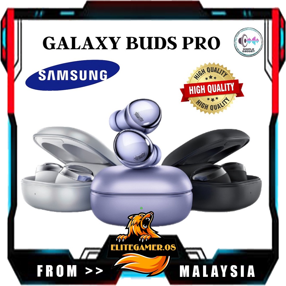 Galaxy Buds Pro TWS Earbuds / Earphones / Earpods True Wireless
