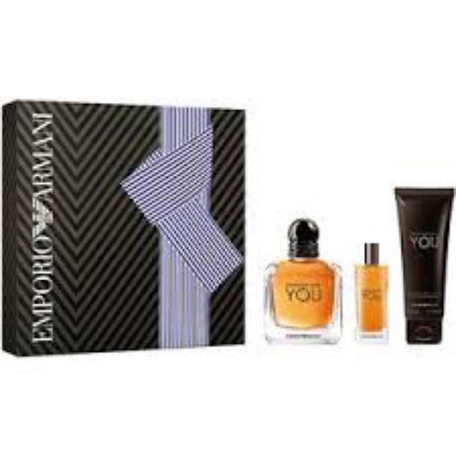 stronger with you armani gift set