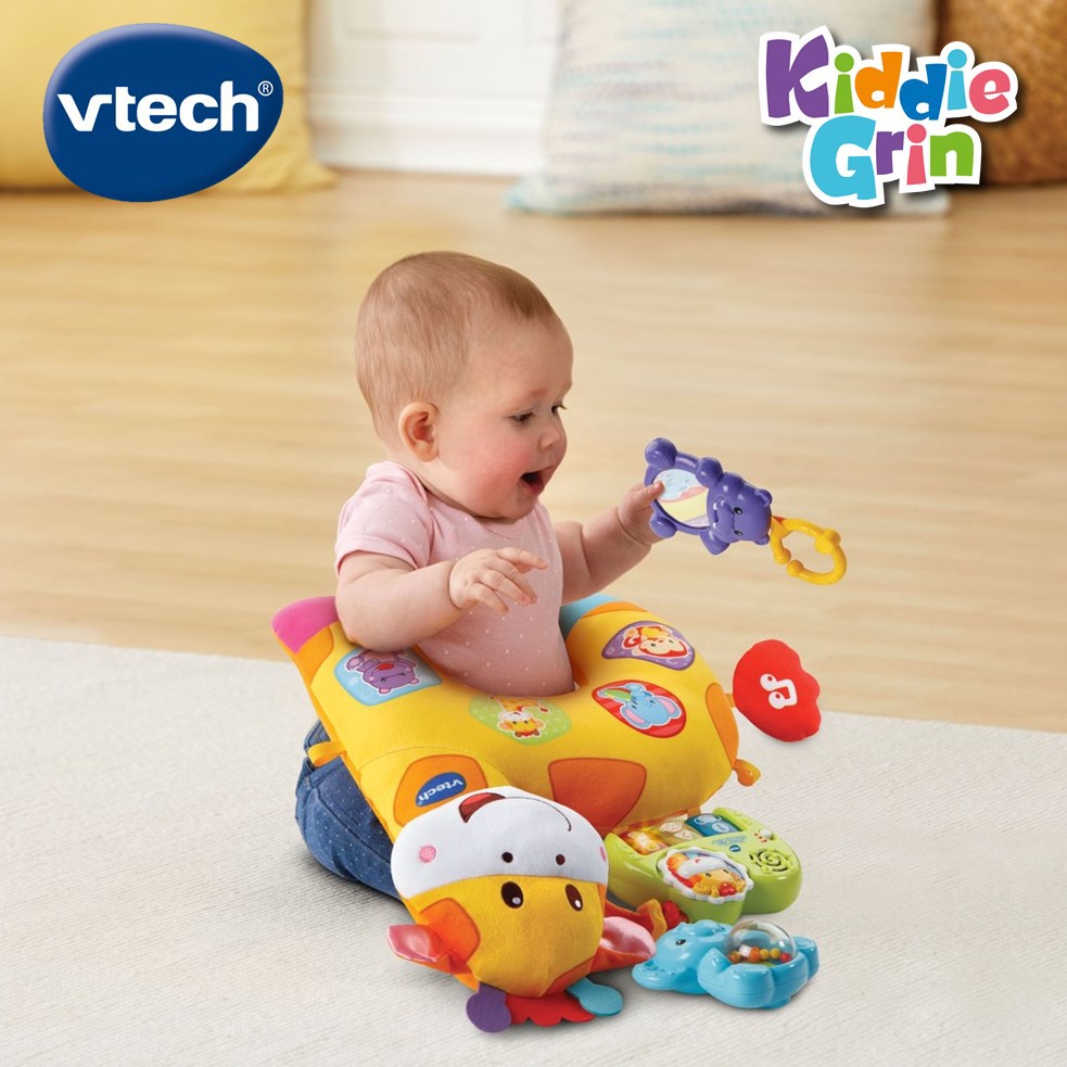 vtech baby tummy time discovery pillow