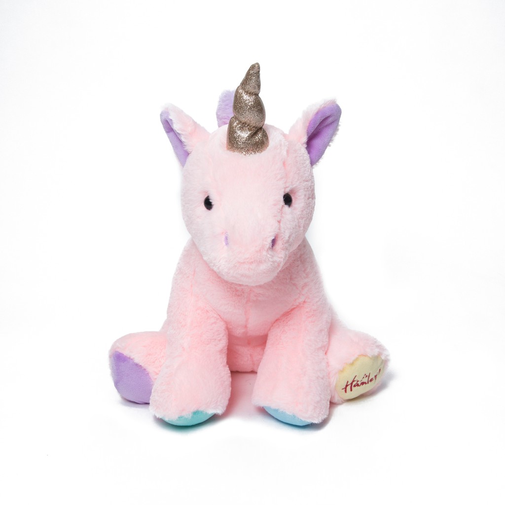 hamleys unicorn soft toy