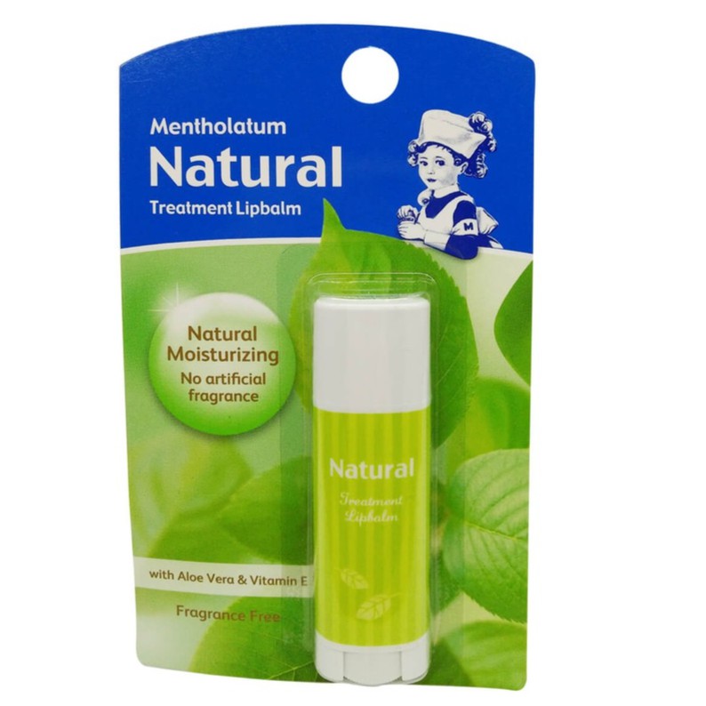 Mentholatum Natural Treatment Lip Balm (3g) Shopee Malaysia