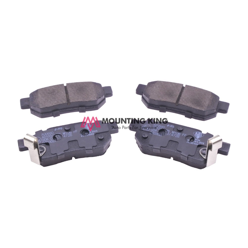 rear brake pad set honda city SEL idisi vtec city TMO civic sr4 so4