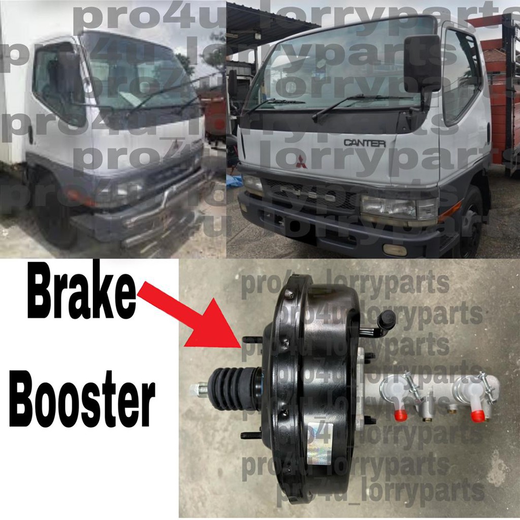 BRAKE BOOSTER MITSUBISHI FUSO CANTER 4D32 FE639 4DR5 FE434 FB300 YEAR ...