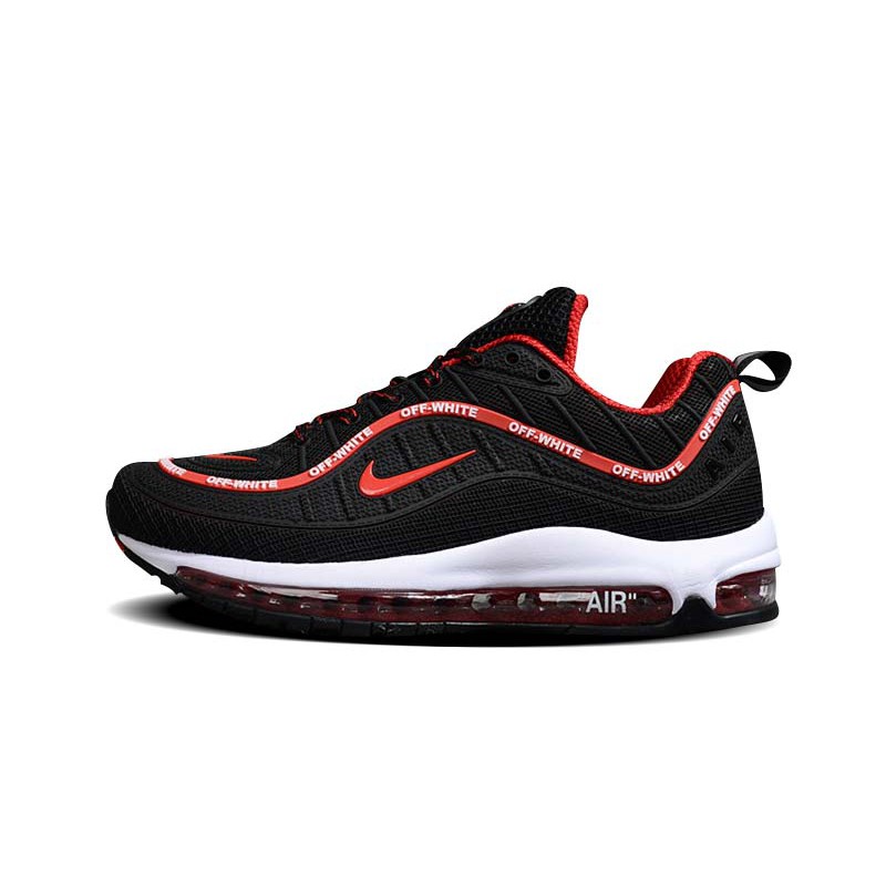 air max 98 black red