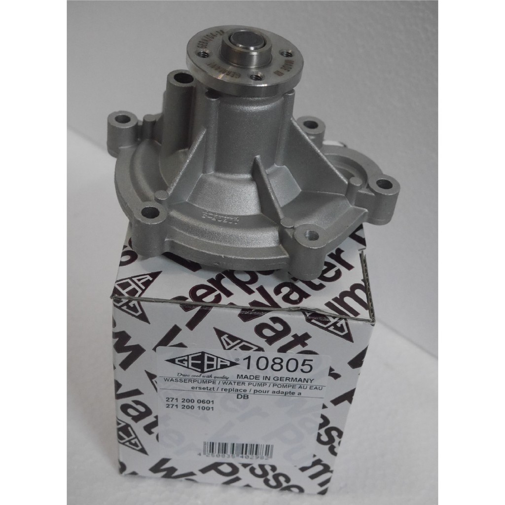 Mercedes W203 W204 W211 212 Cgi Komp M271 Geba Water Pump With Gasket 2712001001