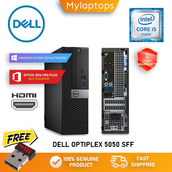 DELL OPTIPLEX 5050 SFF HIGH SPEC [CORE i5-6TH GEN / 64GB RAM DDR4 ...