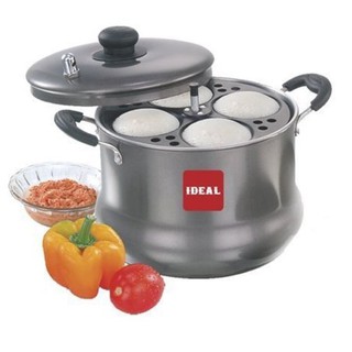 Induction base & Gas stove Ideal Non- Stick Idly Maker 16 Idly Pots / 24 Idly Pot / Big Idly Pot