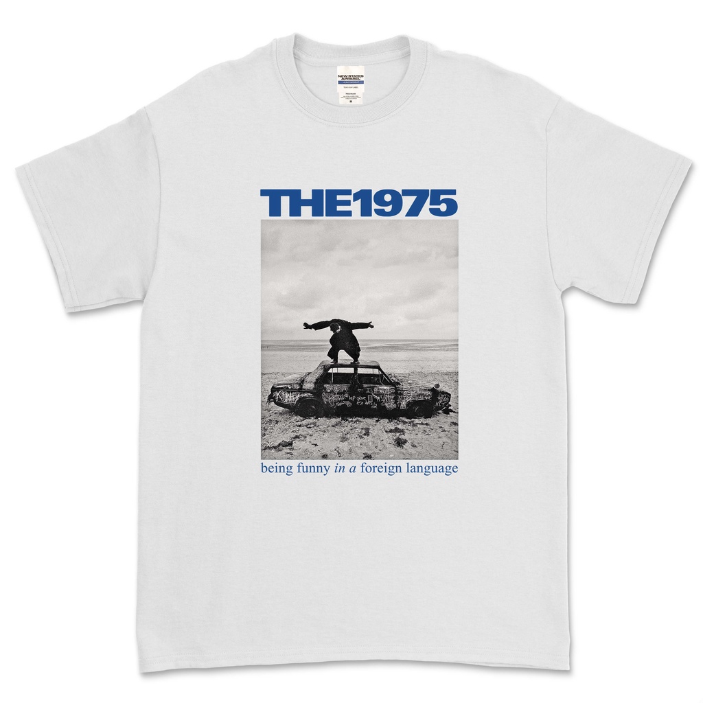 The 1975 - BEING FUNNY IN A FOREIGN CURTAIN T-SHIRT