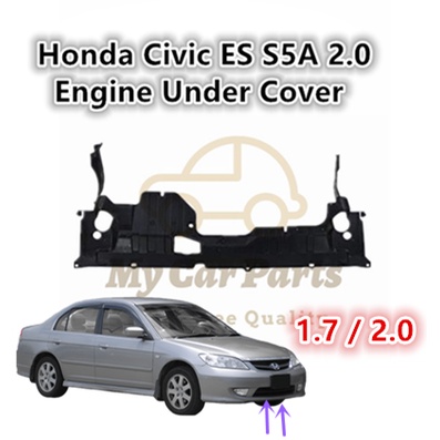 Honda Civic S5A ES 1.7/2.0 Engine Under Cover  Shopee Malaysia