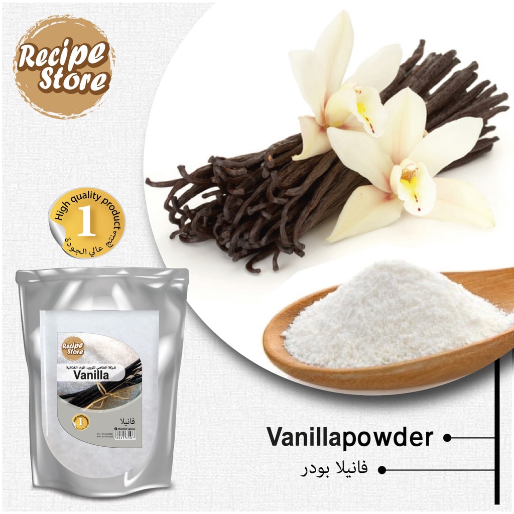 100 PURE VANILLA POWDER / SERBUK VANILA ASLI PREMIUM ESEN VANILLA