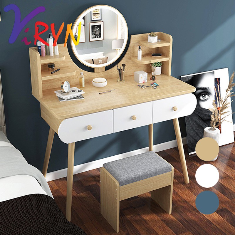 Cermin Ikea Vanity Mirror Viryn, Makeup Dresser With Mirror Ikea