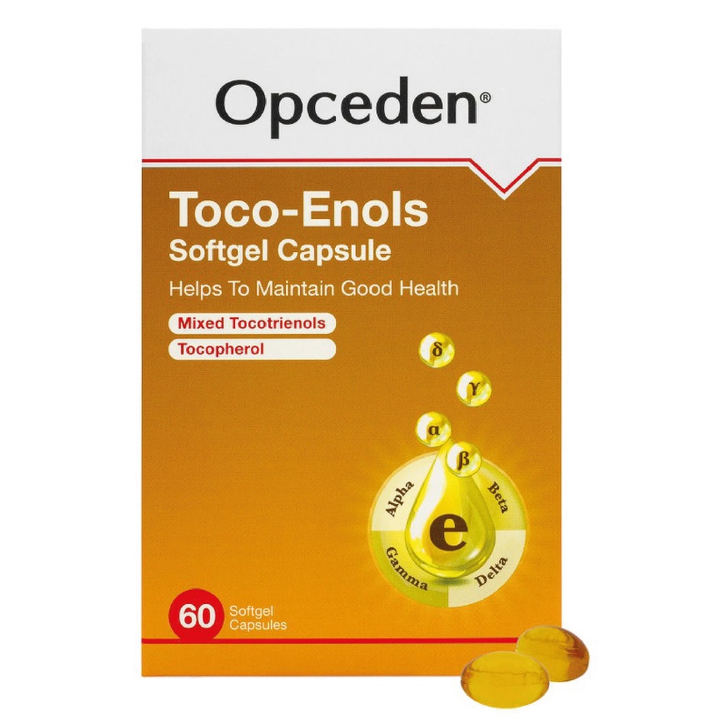 Opceden Toco Enols Softgels Capsules 440mg X 60 S Exp 06 2024 Shopee Malaysia