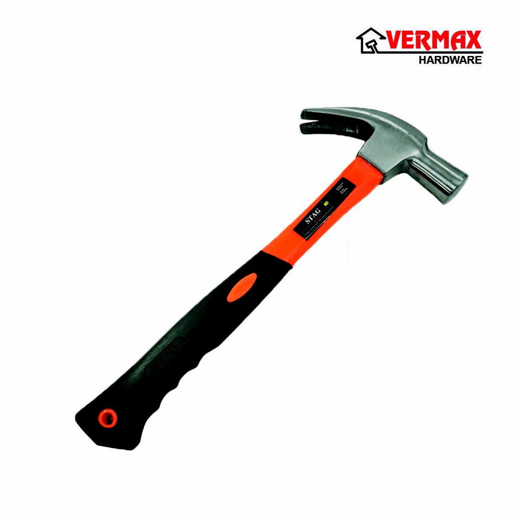 Stag Heavy Duty Fiberglass Claw Hammer 27mm Tukul Besi Shopee Malaysia
