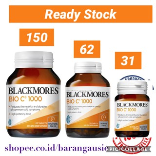 Blackmores Bio C 1000mg 150 Tablets Low Acid