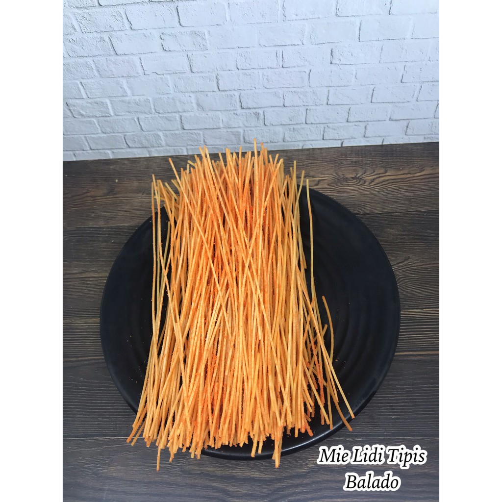 Balado Thin Lidi Noodle Super Spicy Sweet Corn Cheese Bbq Shopee Malaysia