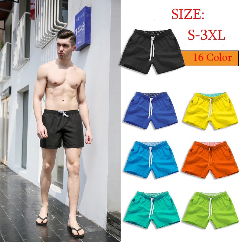 Mens Beach Shorts Swimming Board Short Gailang Swimwear Matching Wear Surfing Pants Swimsuits Sunga Masculina S-3XL