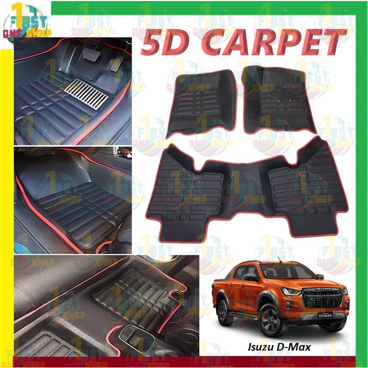Isuzu DMax 20132021 5D Carpet Car Mat Floor Mat OEM Carpet Car