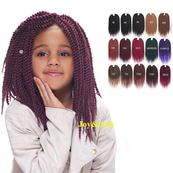 14 Inch Ombre Senegalese Twist Crochet Braids Synthetic Hair