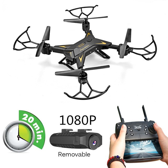 ky601s hd 1080p 500w long battery life app control helicopter rc drone aircraft quadcopter toy