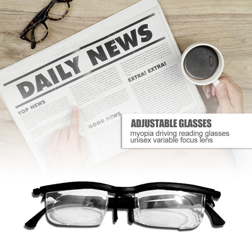 【Local Ready Stock】Adjustable Eye Glasses Dial Vision Zoom Lens Variable Focus for Distance Reading