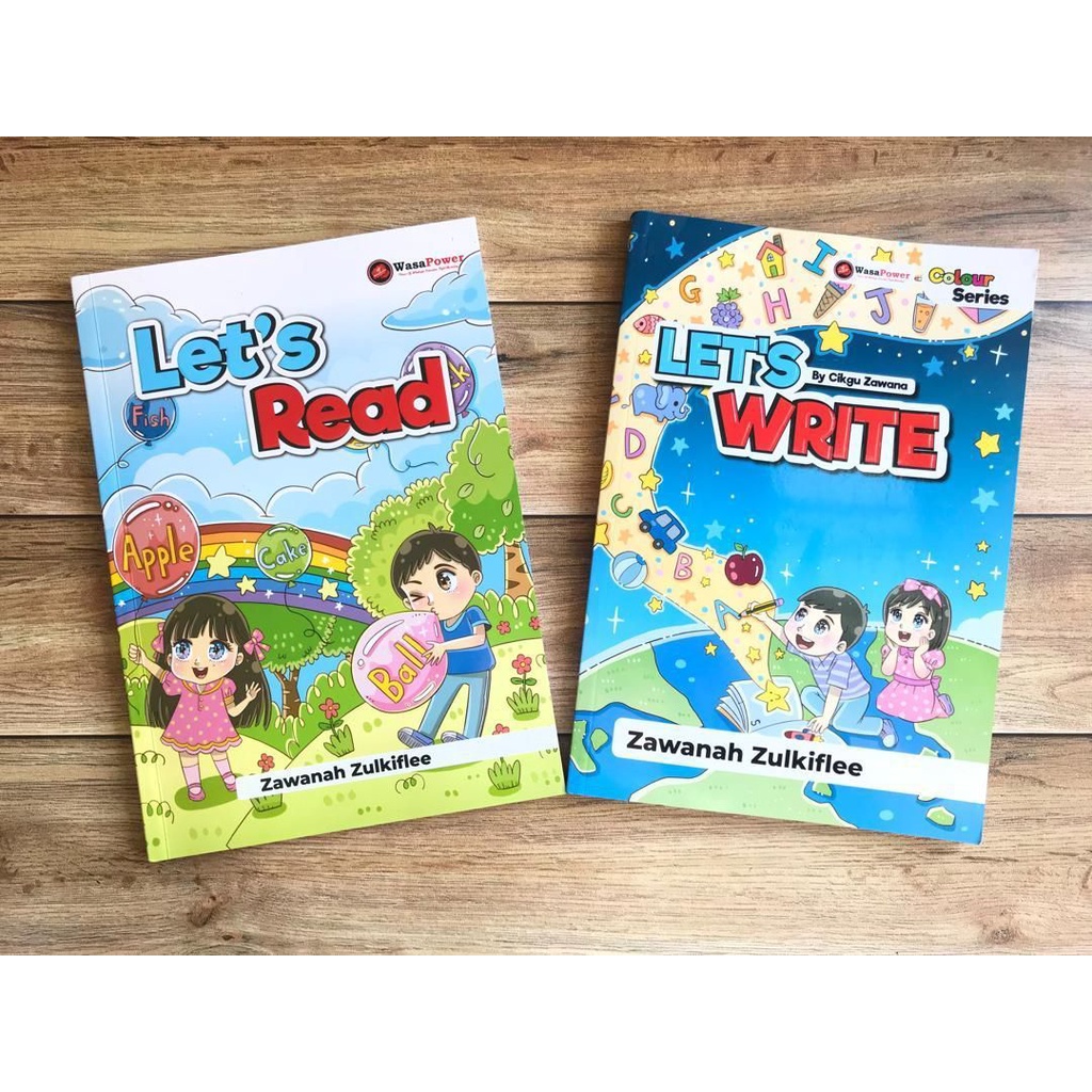 Buku English Prasekolah Let S Read Let S Write Shopee Malaysia
