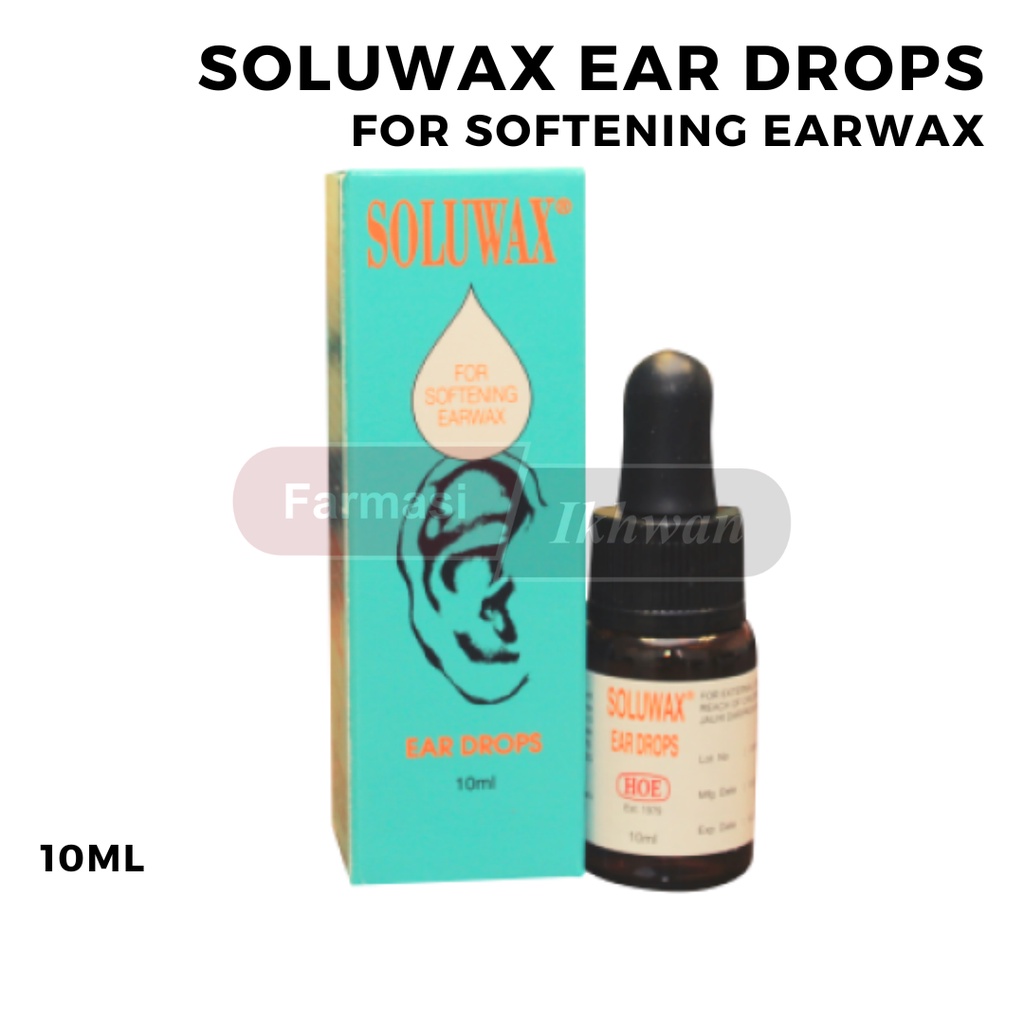 Soluwax Ear Drops 10ML Shopee Malaysia