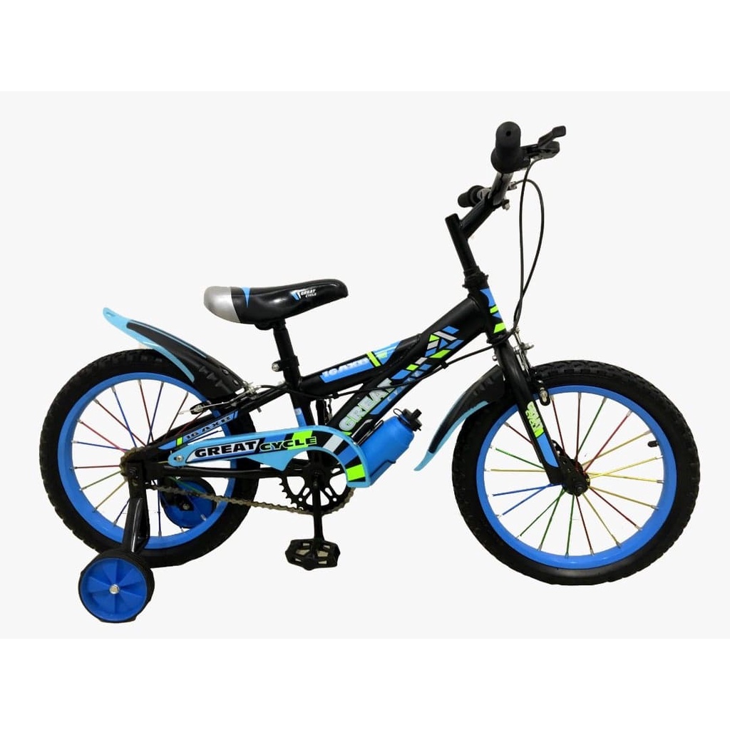 Promosi Basikal Budak Y Bike 16 Inch Ekonomi Sesuai 5 7 Tahun Free Botol Air Shopee Malaysia