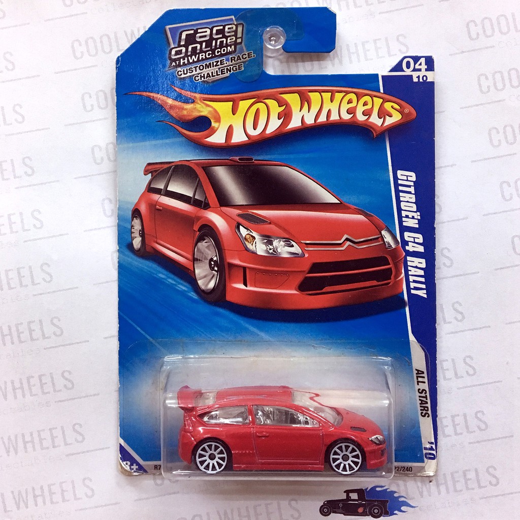 citroen c4 rally hot wheels