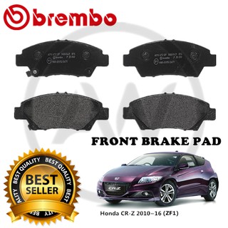 Brembo Honda Cr Z Crz Zf1 10 16 Front Rear Disc Brake Pad Shopee Malaysia