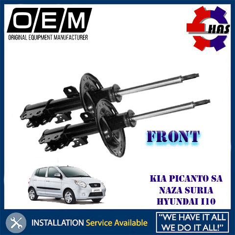 Hyundai Picanto Sa Naza Suria Hyundai I10 Oem Korea Shock Absorber Heavy Duty Absorber Depan Belakang Shopee Malaysia