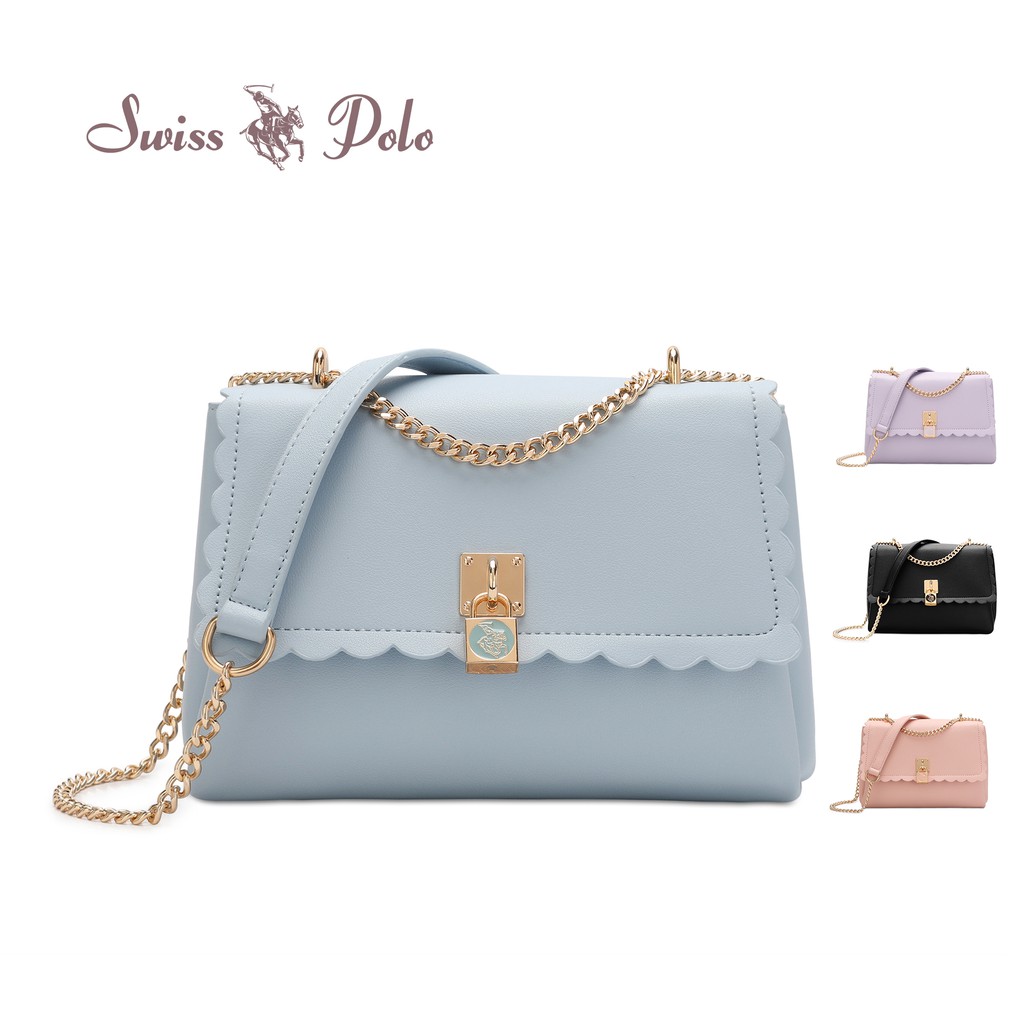 SWISS POLO LADIES CHAIN SLING BAG HFN 2601 MULTI COLOUR Shopee Malaysia