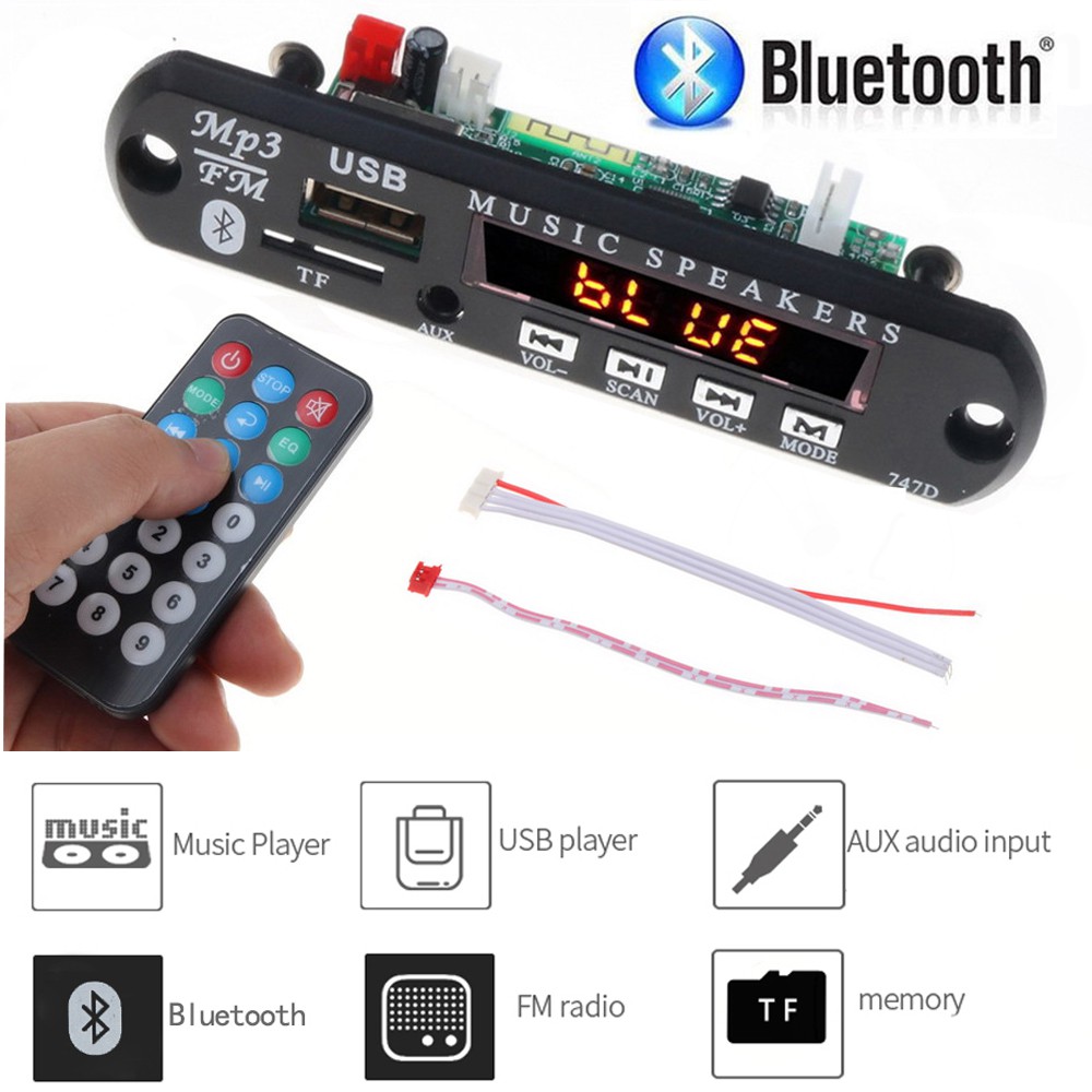 bluetooth speaker with fm usb and aux