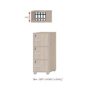 3 Tier Multifunction Book Shelf Multi Purpose Cabinet File