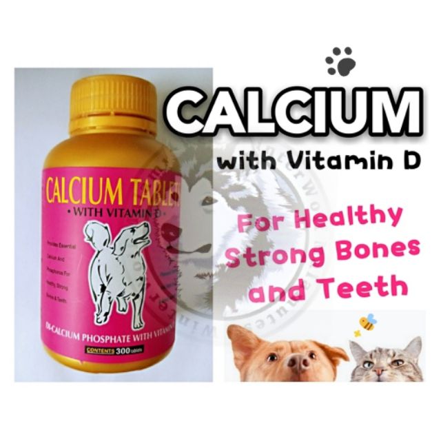 calcium and vitamin d for dogs