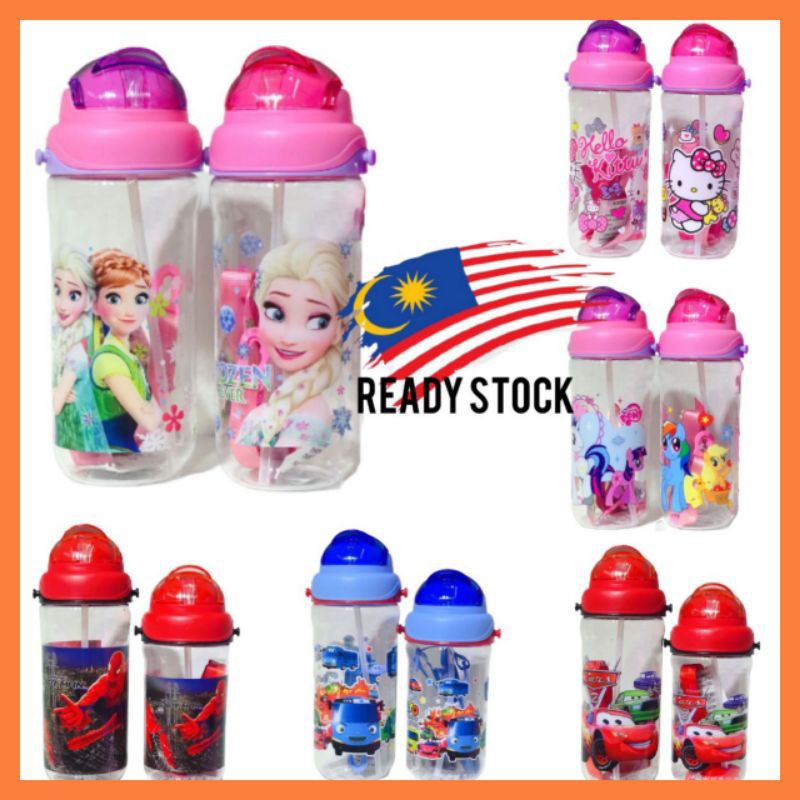 Botol Air Kanak-Kanak Frozen Pony BPA FREE Kids Water Bottle Tumbler ...